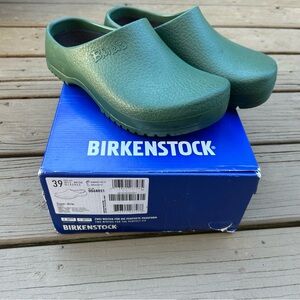 Birkenstock Green Clogs